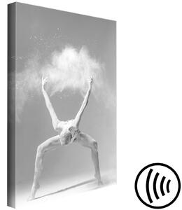 Obraz Expresivita v tanci (1-dílný) - Balet v černobílém provedení