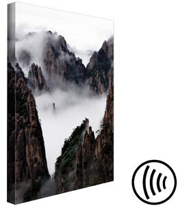 Obraz Mlha nad Huang Shanem (1 panel) vertikální