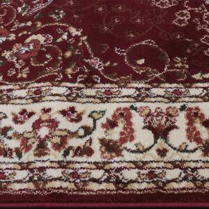 JUTEX Kusový koberec Metal 6281B krémová/červená BARVA: Červená, ROZMĚR: 80x150 cm