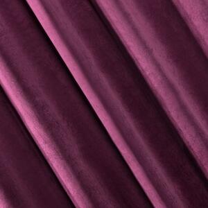 Tmavě fialový závěs na pásce RIA 140x270 cm