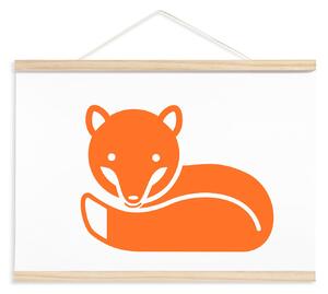 Dětský plakát - liška