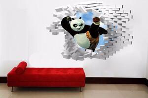 Živá Zeď Samolepka Kung-Fu Panda