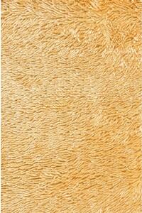 Chlupatý kusový koberec Shine Shaggy | žlutý