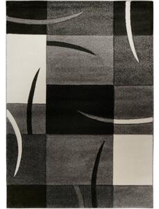 JUTEX Kusový koberec Jasper 752-90 černý BARVA: Černá, ROZMĚR: 140x200 cm