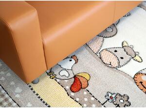 Dětský kusový koberec Jasper Kids 21484 | béžový Typ: 80x150 cm