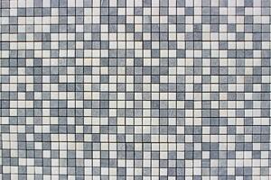 Kamenná mozaika z mramoru, Square white and grey