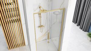 Sprchové dveře REA Rapid Slide 110 Gold Brush