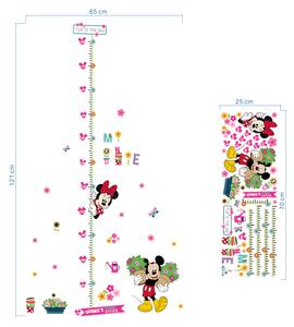Živá Zeď Samolepka Minnie Mickey metr