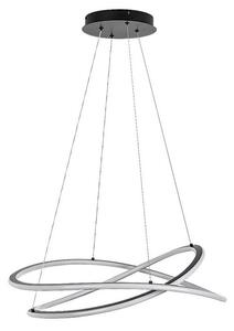 Závěsné svítidlo LED 5800lm 3000–6500K čierna, biela IP20 Rabalux Malira 98072341