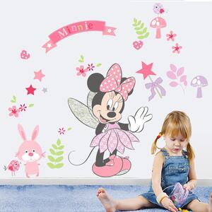 Živá Zeď Samolepka Minnie Mouse