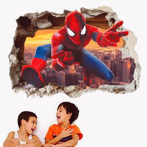 Živá Zeď Samolepka Spiderman pavoučí muž