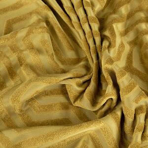 Zlatý sametový závěs INGA 140 x 250 cm