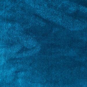 Modrý sametový závěs SAMANTA 140 x 270 cm