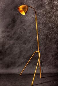 Zlatá stojací lampa trojnožka GENUA Gold