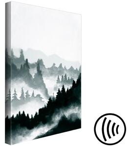 Obraz Mlhavá krajina (1 díl) vertikální
