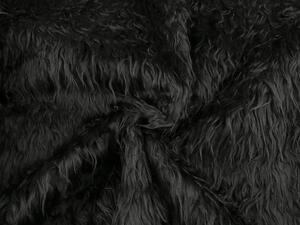Kožešina METRÁŽ - 5 (320 g/m²) černá