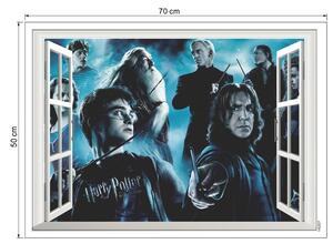 Živá Zeď Samolepka Harry Potter a kouzelníci