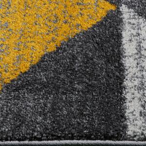 JUTEX Kusový koberec Calderon 1530A žlutý BARVA: Žlutá, ROZMĚR: 80x150 cm
