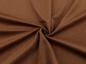 Samet velvet oděvní burgundy hladký METRÁŽ 150cm