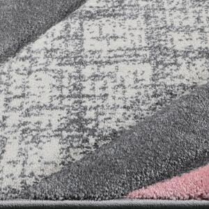 Moderní kusový koberec Warner 1180A | růžový Typ: 60x110 cm