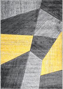 Ayyildiz Hali Kusový koberec Warner AG004 Yellow BARVA: Žlutá, ROZMĚR: 140x200 cm