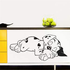 Živá Zeď Samolepka 101 Dalmatinů Spící štěně