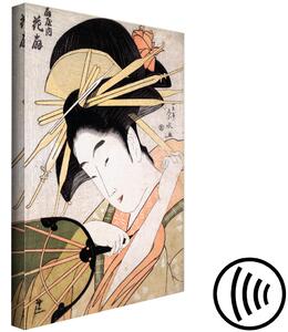 Obraz Ōgiya no uchi Hanaōgi (1-dílný) svislý - portrét ženy z Asie