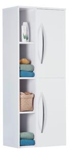MIDI SKŘÍŇKA, bílá, 50/128/32 cm Stylife - Koupelnové série