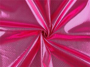 Strečový úplet s metalickým efektem METRÁŽ - 4 pink