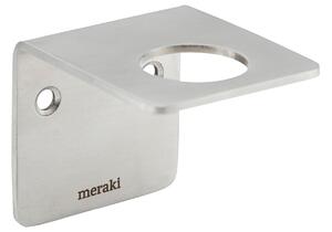 Stříbrný kovový nástěnný držák Meraki Supply 5,8 x 5,8 cm