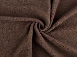 Polar fleece METRÁŽ šíře 150 cm - 16 (33) hnědá