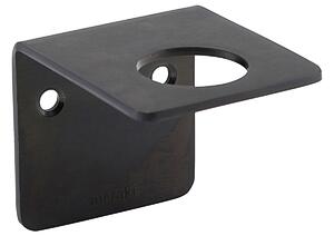 Černý kovový nástěnný držák Meraki Supply 5,8 x 5,8 cm