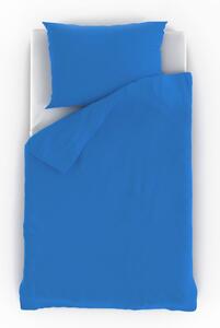 Bavlněné povlečení do dětské postýlky modré 90x130/45x60 cm