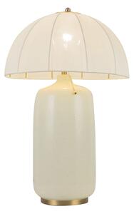 Stolní lampa Elstead, Crosby, Béžová, Obývací pokoj, Kov, Vintage