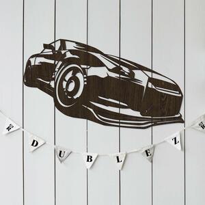 DUBLEZ | Dřevěná nálepka na zeď - Nissan GT-R