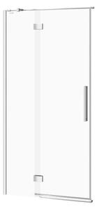 CERSANIT - Sprchové dveře s panty CREA 100x200, levé, čiré sklo S159-001