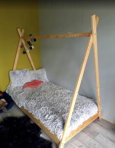 Dětská postel Teepee z borovicového dřeva - různé rozměry Rozmer:: 160x80 cm