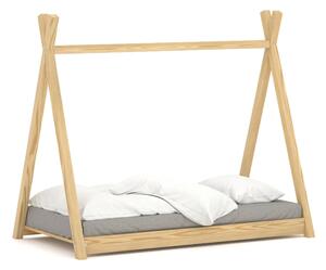 Dětská postel z borovicového dřeva - různé rozměry Rozmer:: 160x80 cm
