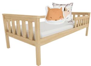 Dětská postel z masivu Franzo - borovice Rozměr: 180x80