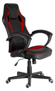 Herní židle NEOSEAT NS-015 černo-červená