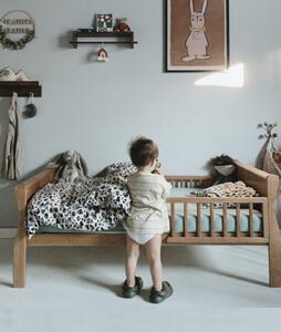 Dětská postel Vintage Nobleo Leon 140x70 + zábrany