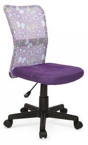 Halmar židle DINGO barva fialová