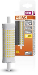 Speciální LED žárovka R7s 18,2 W LINE, teplá bíá