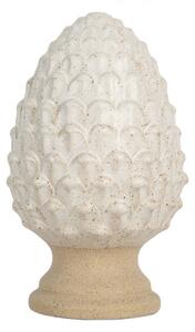 Béžová keramická ozdoba šiška Boekend – 9x15 cm