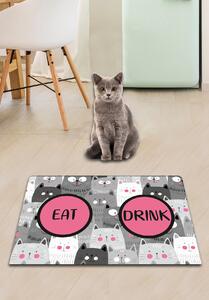 ASIR Podložka pro kočky CAT'S GREY šedá