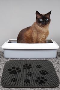 ASIR Podložka pro kočky CAT LITTER MAT TRACE šedá