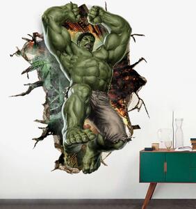 Živá Zeď Samolepka Silný Hulk z Avengers