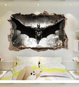 Živá Zeď Samolepka Letící Batman