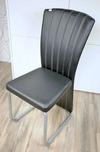 Čalouněná židle 10958A 97x42x48 cm kov koženka