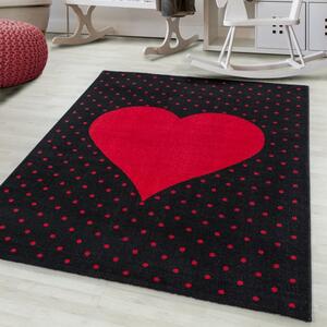 Ayyildiz Dětský kusový koberec Bambi 830 Red | Červený Typ: 160x230 cm